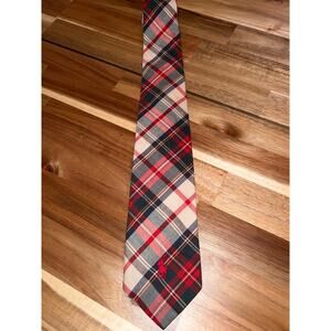 Vintage New Dead Stock Ralph Lauren Scottish Tartan Neck Tie Cotton 56x3.5